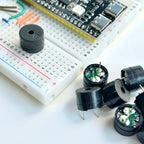 10PCS Passive Buzzer 12MMx8.5MM 12085 42R Resistance 3V 5V 9V 12V in Common Use Mini Piezo Buzzers for Arduino Breadboard