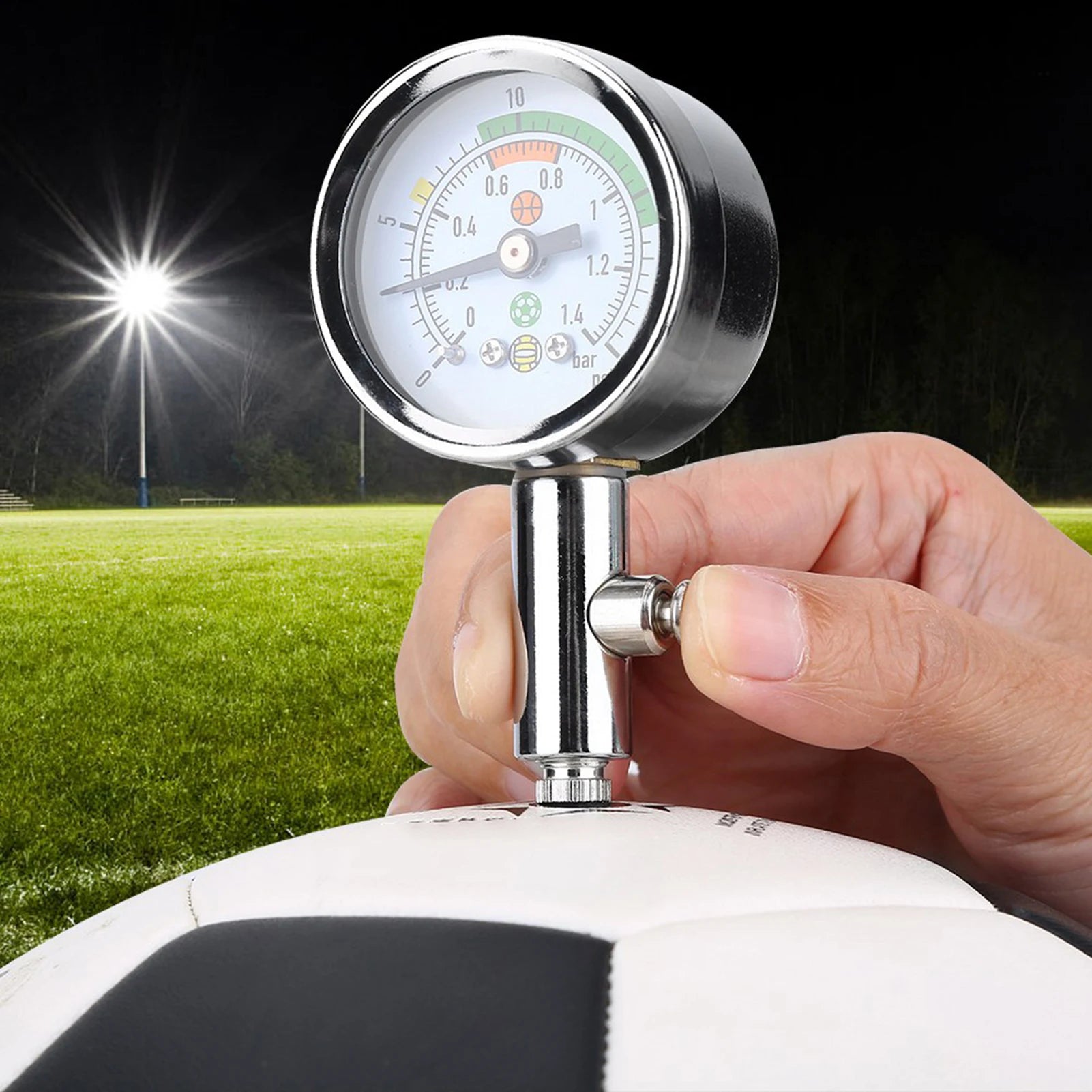 Air Guage Mini Air Gauge Mini Utility Air Pressure Gauge Barometer Tool for Basketball Football Volleyball Ball Pressure Gauge