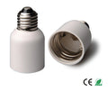 E27 To E40, E40 TO E27 Porcelain High Temperature Resistant Plastic Lampholder LED CFL Halogen Light Socket Bulb Base Adapter