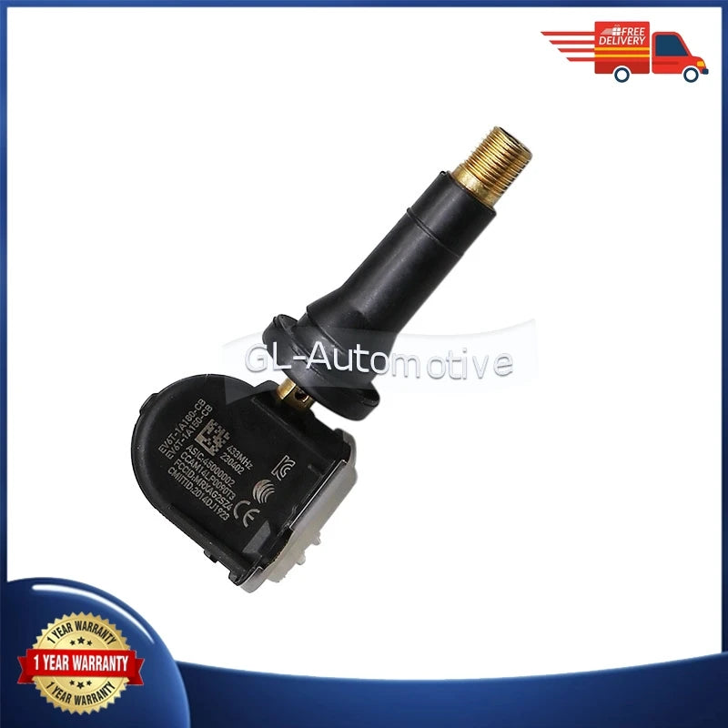 4PCS TPMS EV6T-1A180-CB Tire Pressure Sensor for Ford B-MAX C-Max Ecosport F-150 Fiesta Focus EV6T 1A180 CB 433MHz 1862980