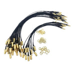 1Pcs RF1.37 Cable SMA Male/Female to MMCX Male 90 Degree Connector 50ohm SMA to MMCX RF Coaxial Extension Jumper OD=1.37 Cable