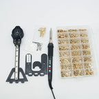 Heat Set Insert Press Tool Electric Soldering Iron Tip M2 M3 M4 M5 M6 M8 Thread Brass Inserts Nut Embedded Kit for 3d Printing