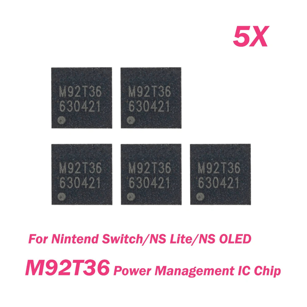 2/5/10PCS Replacement M92T36 IC Chip Power Management IC Power IC Charge Chip for Nintend Switch/NS Lite/NS OLED Motherboard