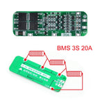 BMS 3S 20A Li-ion Lithium Battery 18650 Charger PCB Protection Board For Drill Motor 11.1V 12V 12.6V Lipo Cell Module