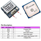Beitian BN-180 BN-220 BN-280 BN-800 BN-880 Dual Module GPS with Compass for RC Drone CC3D F3 Pixhawk Flight Controller