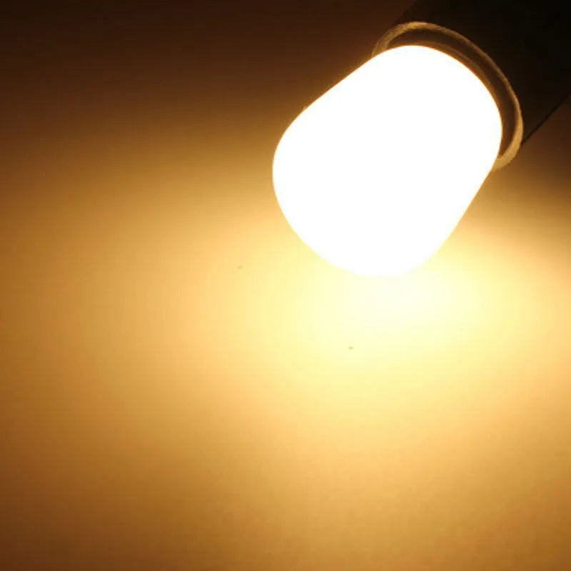 Mini LED Light Bulbs 2W E14 E12 T22 220V 110V 12V 24V 2835 SMD Refrigerator Lamp Screw Bulb For Refrigerator Freezer Cold/ Warm