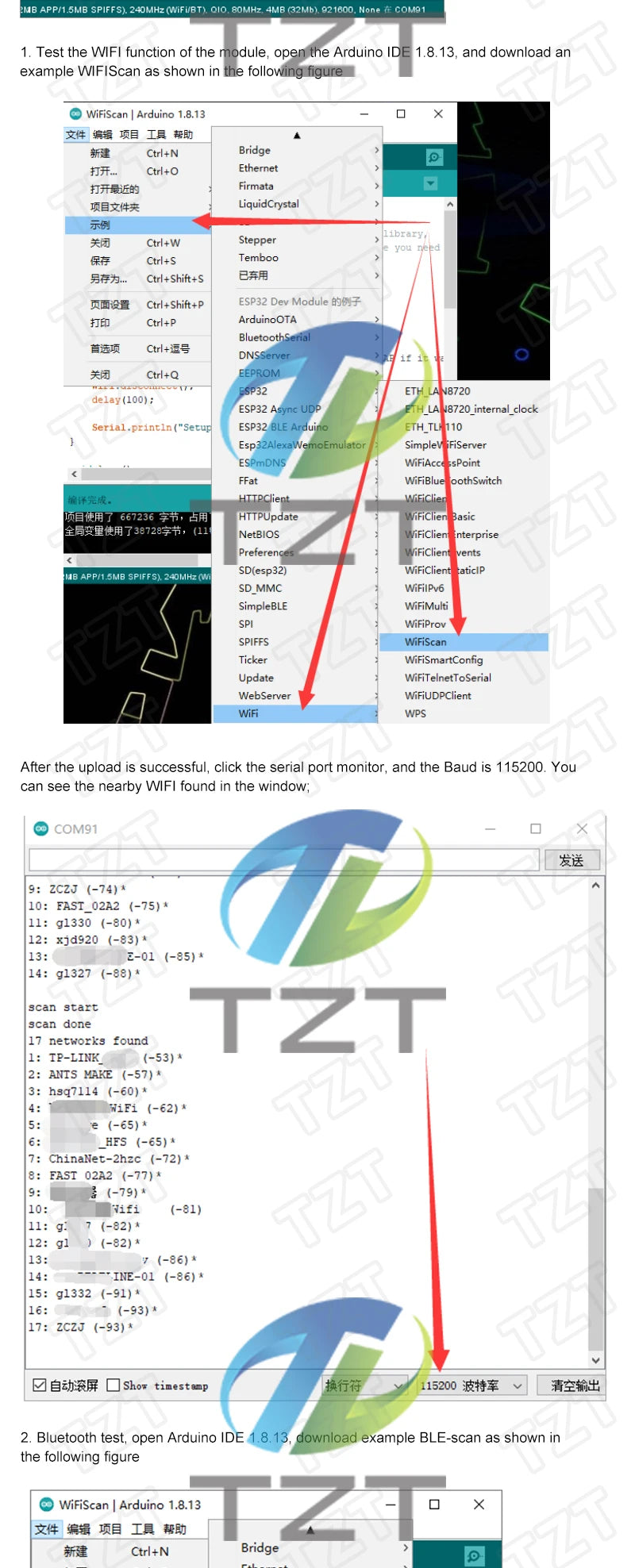 GREATZT TTGO T-Call V1.3 ESP32 Wireless Module SIM Antenna SIM Card SIM800L Module And GSM/GPRS Antenna for arduino