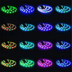 1m USB LED Strip Lights 60LEDs/m RGB Tape SMD 2835 With Remote Control Flexible Tape Diode Ribbon TV Backlight Room Decor
