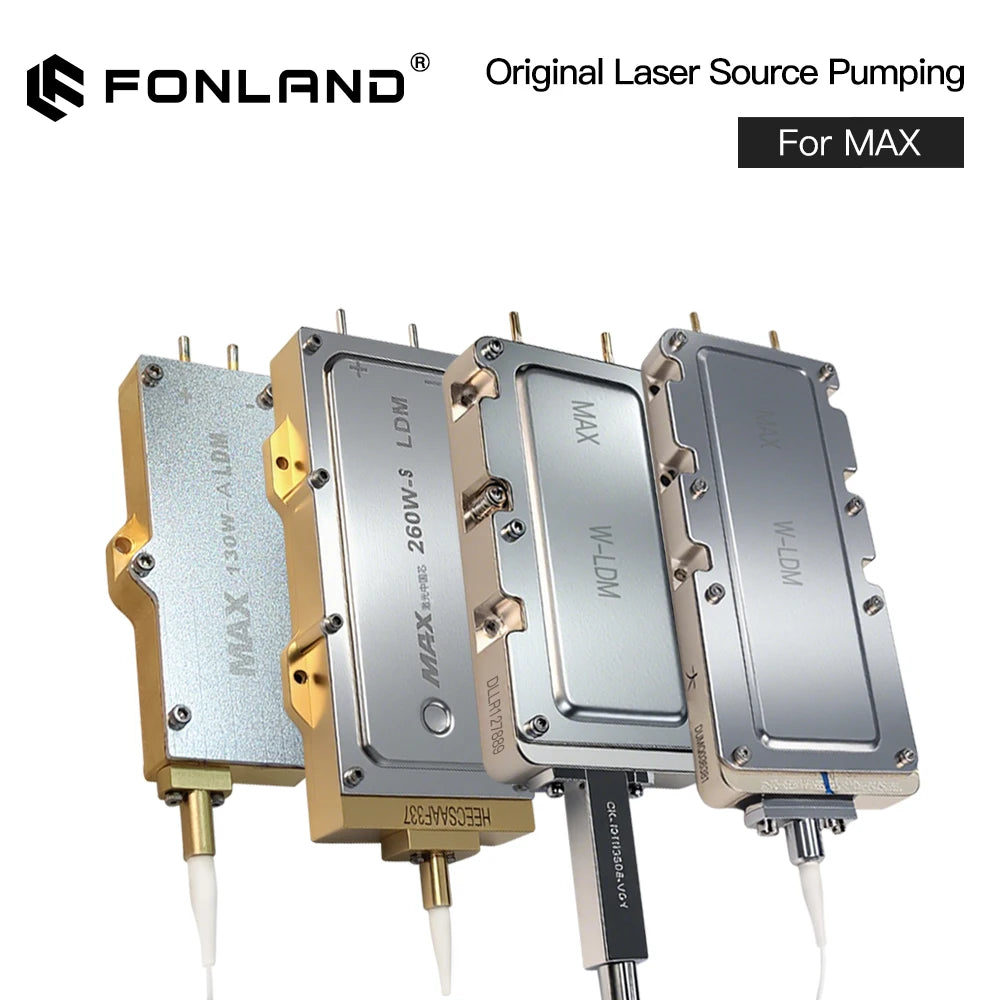 Original Max Laser Source Pump 130W 260W 380W 500W Pumping Source Fiber Module Pulsed Laser Diode