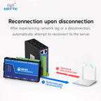 8-Channel Serial Server RS485/232/422 to RJ45 EBYTE NB183-V2 Upgraded Series ModBus RTU to TCP Build-in Watchdog MQTT/HTTP IOT