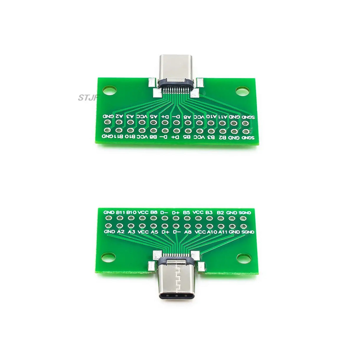 USB 3.1 Connector Type-C Adapter Plate PCB Board Female Male Head Convertor 2*13P to 2.54MM Transfer Test Board USB3.1 Module