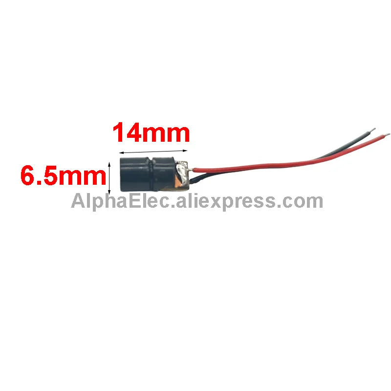 650nm 5mW Line/Cross/Dot RED Laser Module Head Adjustable Beam 3-5V 12MM Glass Lens Focusable Diode Head Industrial Class
