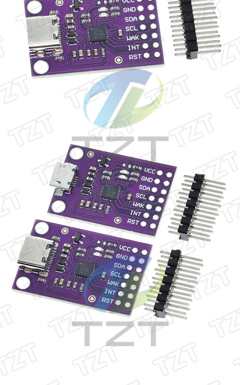 GREATZT 1/3PCS CP2112 Micro/Type-c Debug Board USB To I2C Module For Arduino