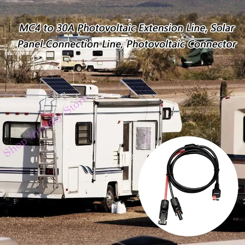 High Performances 4 to Andersons Connector Extension Cable for Long distances Photovoltaic Connection Weatherproof