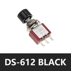 5/20/100PCS 6MM 3Pin C-NO-NC DS-612 Mini Momentary Automatic Return Push Button Switch ON-(ON) 2A250VAC/5A120VAC Toggle Switch