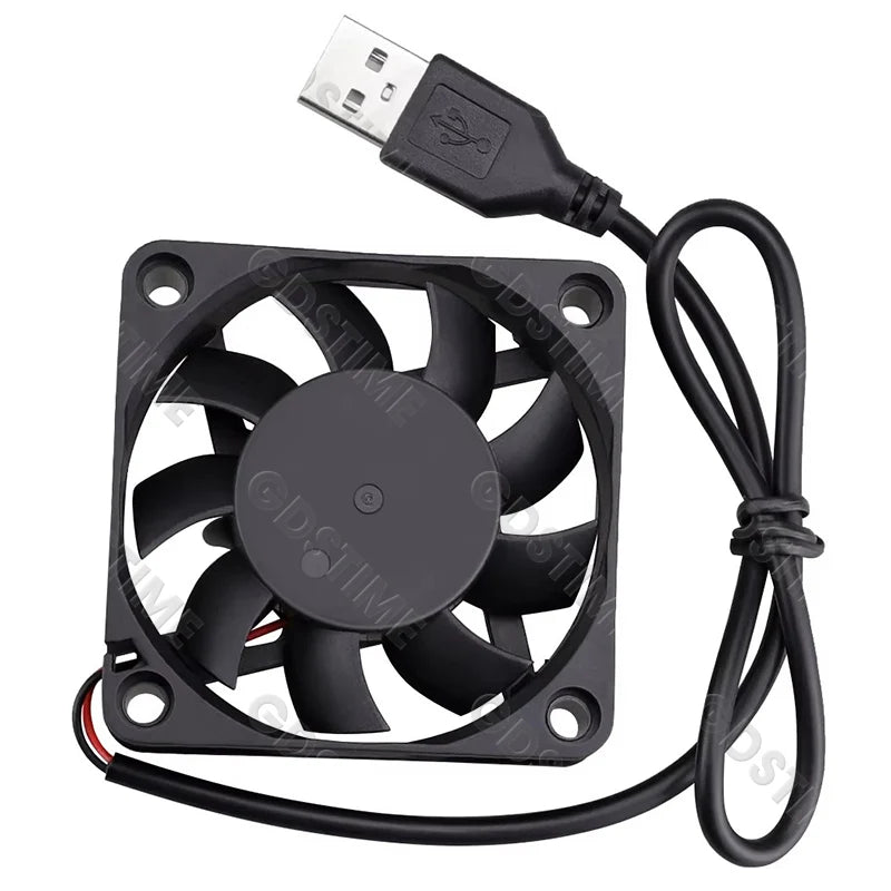 Gdstime 60MM Fan 24V 12V 5V Fan 60MMx15MM Brushless DC Exhaust Axial Cooling Fan 6cm 6015 Cooler for PC Equipment CPU Cooling