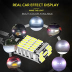2/6pcs T15 Reverse Light W16W Led Super Bright 10W Canbus Backup Light Car Park Light White Red 12V