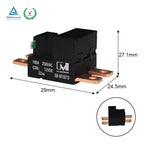 IM-M1001D 80A 250VAC Coil 12VDC Two Phase Magnetic Immune 500mT Latching Relay