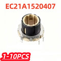 1-10Pcs/Lot 100% New EC21A1520407 Car Volume Control Switch 30-Bit 1 Pulse Hollow Rotary Encoder