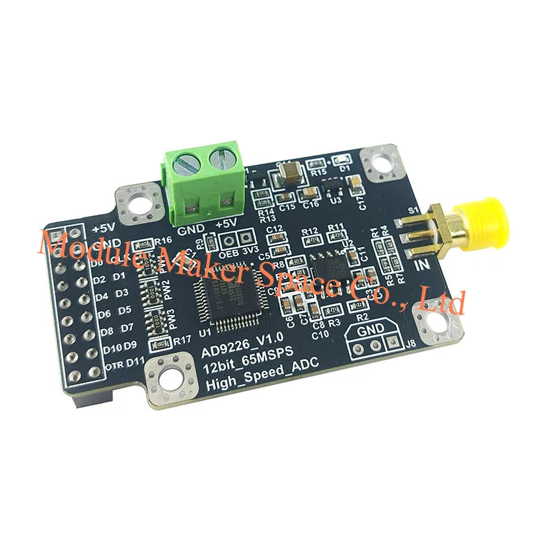 AD9226 Module 12-Bit 65MSPS High-Speed ADC Converter Data Acquisition Board with Parallel Interface for FPGA ARM DSP Development