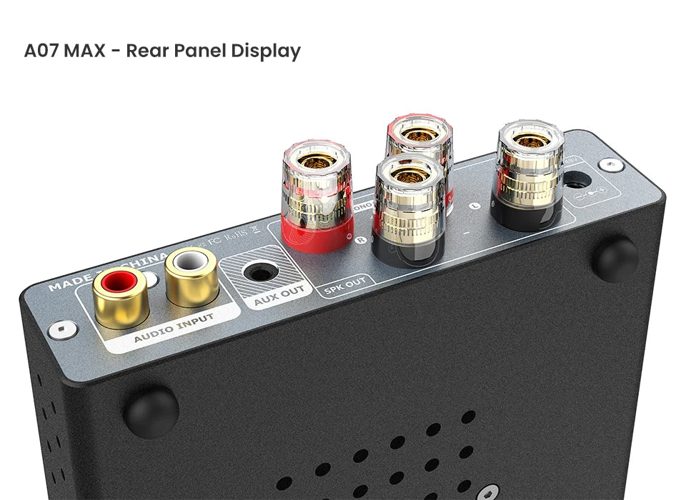 AIYIMA A07 MAX TPA3255 Audio Power Amplifier 2.0 Stereo Amplify 300Wx2 PBTL Mono Sound Amplifier 600W Home Speaker Amplificador