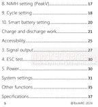 ToolkitRC M6AC Smart Lipo Battery Charger Discharger AC 120W DC300W MAX30A for 1-6S Battery FPV Model Spare Part LiHV LIFE LILON