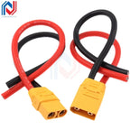 Xt90 Male and Female Connector Aircraft Model Lithium Battery Connector Xt90s Electrical Adjustment Gold-Plated Cable Plug