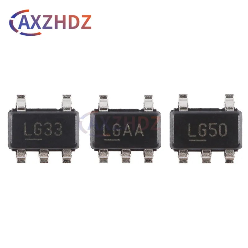 10PCS SOT23-5 LG33 LG50 LGAA MIC5219-3.3 MIC5219-5.0 MIC5219YM5-TR MIC5219BM5 MIC5219-3.3V 5.0V ADJ 500mA LDO Regulator IC