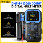 FNIRSI DMT-99 Digital Multimeter 9999 Counts Smart Professional Tester 1000V 10A True RMS Auto Range AC DC Ohm Hz Capacitance