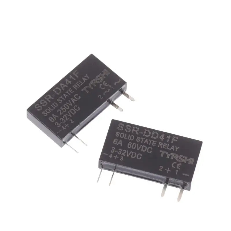 Solid State Relay Slim Relay SSR Non-contact DC To AC DC To DC SSR-41FDA SSR-41FDD DIN Rail Relay 6A