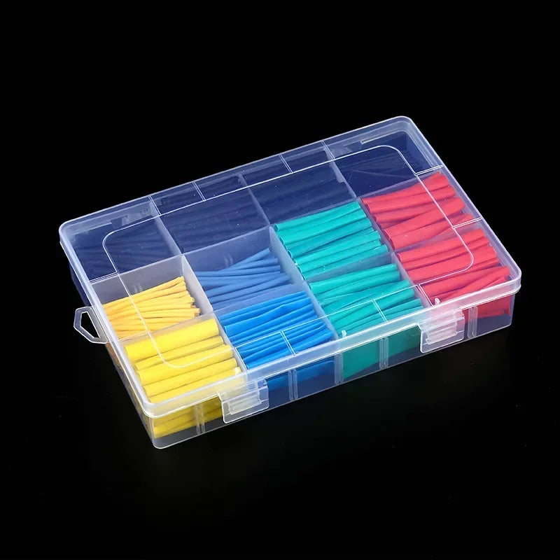 Heat Shrink Tube Kit Thermoresistant Tubing Heat Shrink Wire Wrapping Electrical Connection Cable Insulation Sleeved Protecter