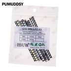100pcs 5colors Each 20pcs 5730 5050 3528 1210 1206 SMD LED Diode Kit Red Green Blue White Yellow 0805 0603 0402