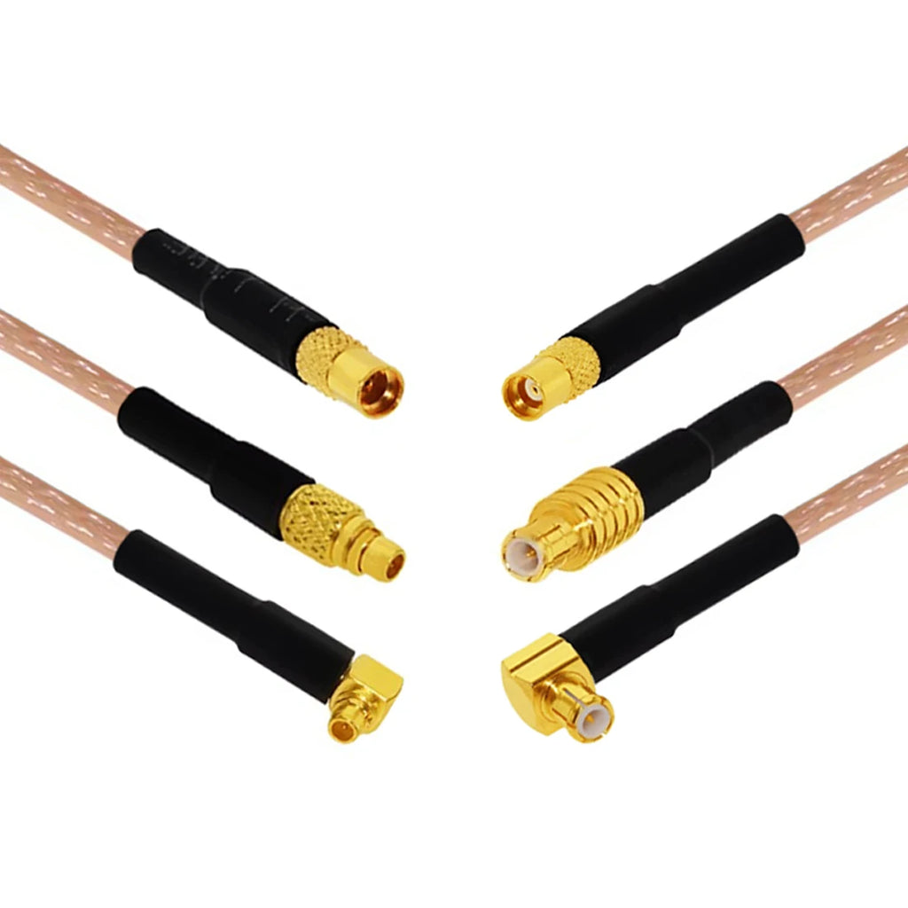1PC MCX /MMCX Plug Jack Connector to UFL Pigtail Cable Adapter RG178 10cm For Wireless Modem