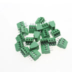 50PCS Efficient Connections with KF128 2.54mm 2P/3P/4P PCB Mount Screw Terminal Box Kit