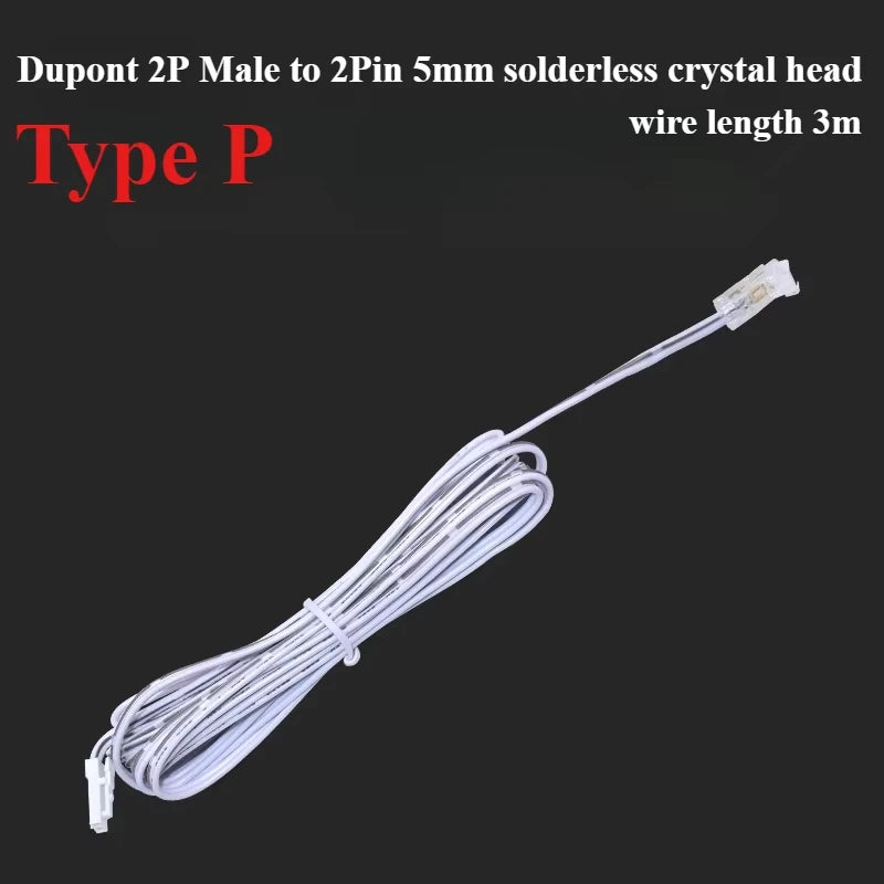 6 Ports 10 Ports Dupont Terminal Junction Box Hub Splitter Dupont 2/3P Male/Female Plug Cable Quick Line Connector For LED Strip