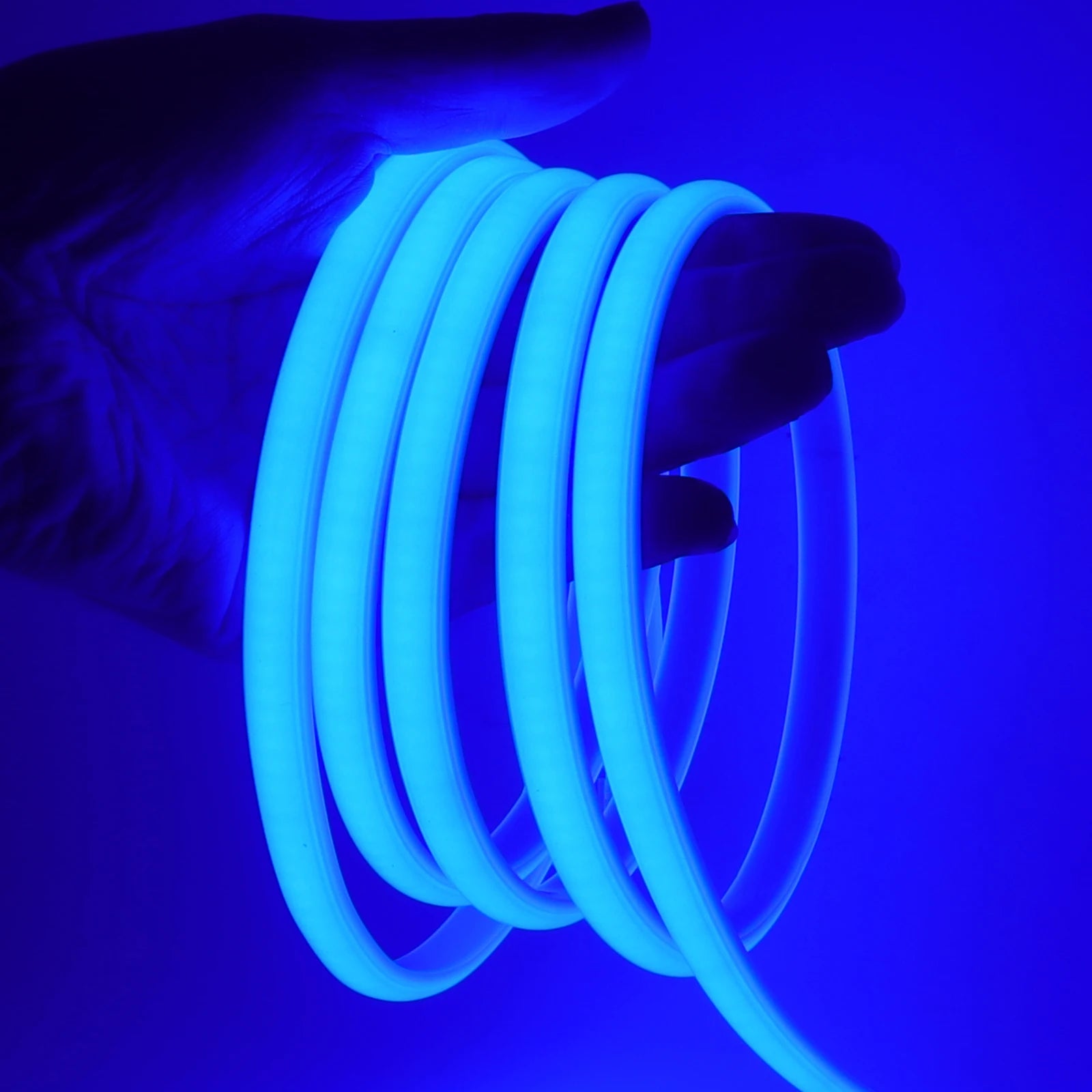 Dimmerable 220V COB Strip Red/Ice Blue/Pink/Yellow/Green/Pink/White 3000K 4000K 6000K Waterproof Flexible Ribbon LED Neon Light