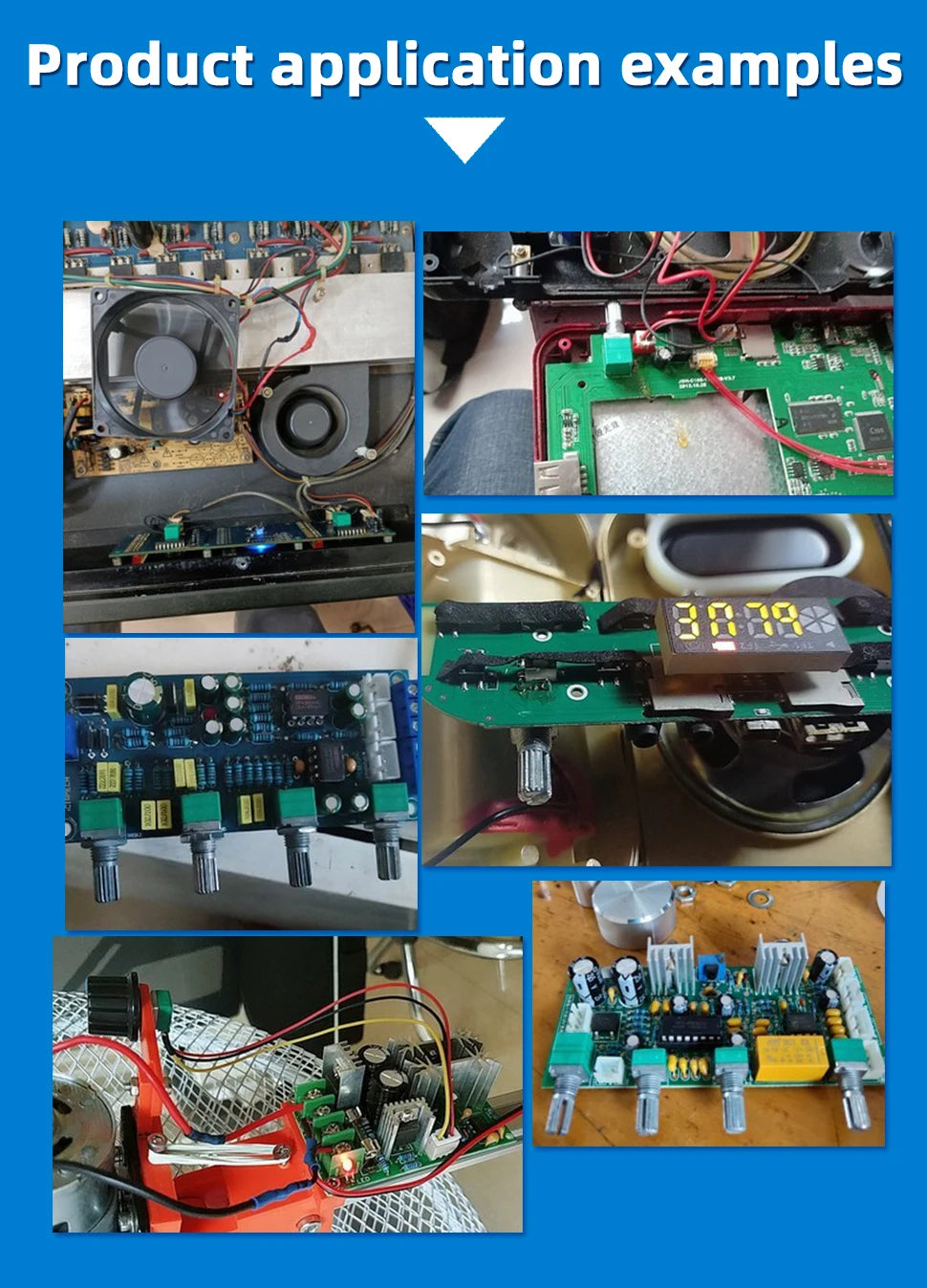 5PCS RK097NS G Single Double Potentiometer B5K/10K/20K/50K/100K Power Discharge Bit Speaker Audio