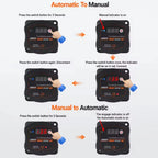 New Smart Dual Battery Isolator 12V 140A Waterproof Digital Voltage Sensitive Relay VSR Switch For Car RV Camper UTV Boat Marine