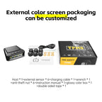 Solar TPMS Car Tire Pressure Alarm Digital Colorful Display 4 Or 6 External Sensors Waterproof Tire Pressure Temperature Warning