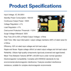 Compact GaN Power Supply Board AC 95-265V to Supply Board AC 95-265V to DC 24V 4A / 12V 8A 100W/150W High-Power Switching Power