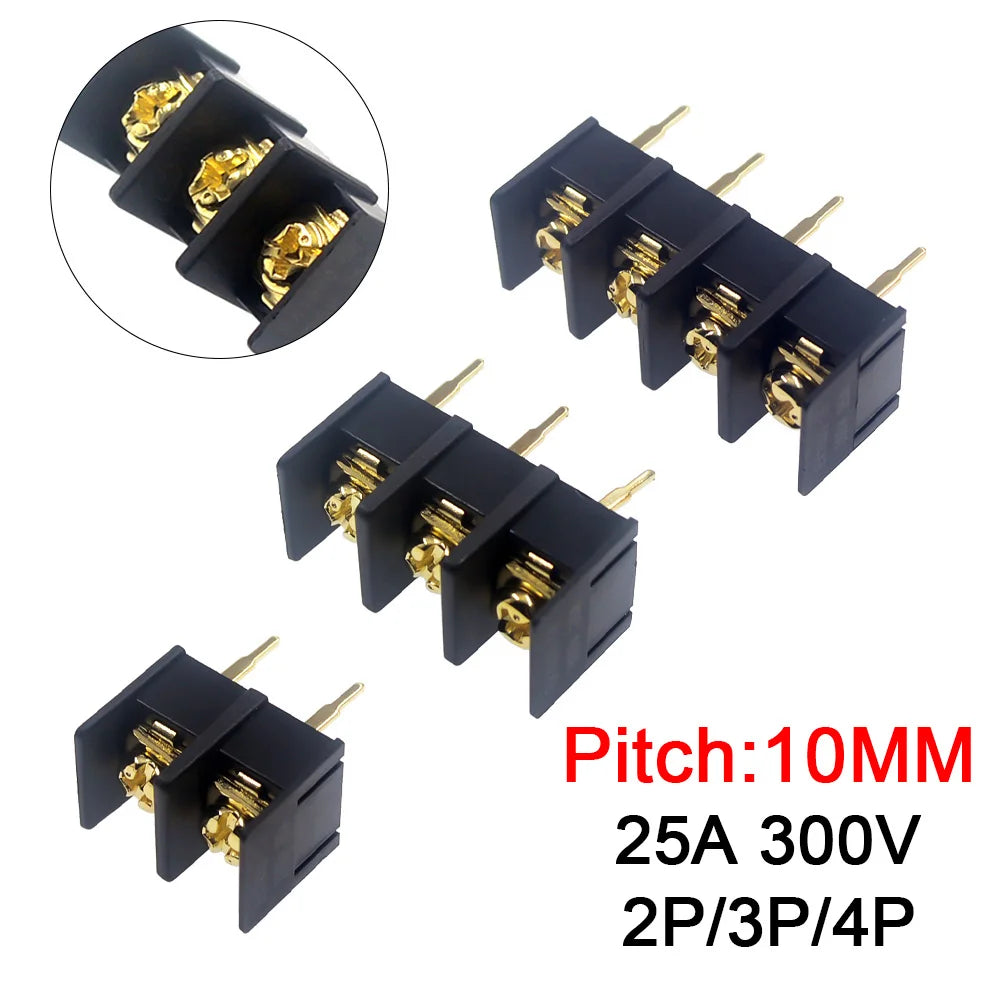 5Pcs/lot KF1000 2P 3P 4P PCB Screw Terminal Block Connector Pitch 10MM KF1000 2/3/4P Can Be Spliced