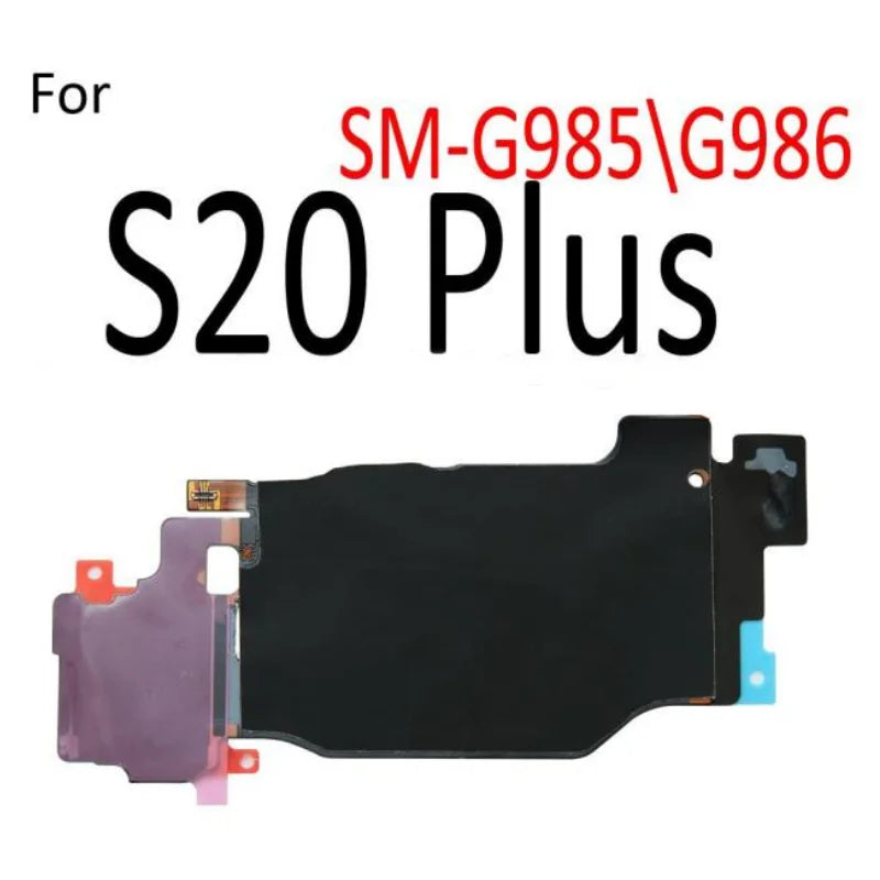Wireless Charging Panel Coil Chip NFC Flex Cable For Samsung Galaxy S7 Edge S8 S9 S10 S20 S21 Plus Ultra S10e Antenna Part