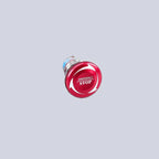 Metal Emergency Stop Button  Switches 12V/220v Latching  Knob Rotary Switch Waterproof Socket  Power-off Stop momentary
