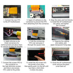 For Lab X1/X1C Display Connector Flex Cable for X1 Series Touch Screen Cable FPC Cable from AP Board to LCD Replace