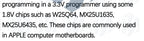 1.8V adapter for Iphone or motherboard 1.8V SPI Flash SOP8 DIP8 W25 MX25 use on programmers TL866CS TL866A EZP2010 EZP2013 CH341