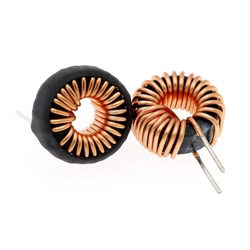5pcs Ferrosilicon Aluminum Magnetic Ring Inductor 50125-33uh47uh100uh In-line Ring High Current Energy Storage Inductor Coil