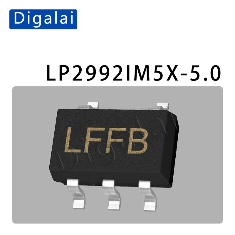 100%New original 5pcs LP2985IM5X-5.0 LP2980 LP2992 LP3985 3.0 3.3 ADJ SOT23-5 LDO Linear regulator chip