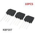 NEW SAMIORB 10PCS KBP307 Ridge Rectifier KBP 307 Power Diode 3A 1000V Electronica Componentes