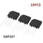 NEW SAMIORB 10PCS KBP307 Ridge Rectifier KBP 307 Power Diode 3A 1000V Electronica Componentes