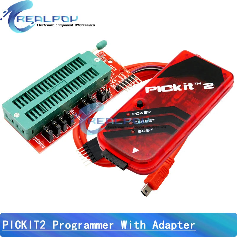 PICKit2 PICKIT3 PICKit3.5 Programmer + PIC ICD2 PICKit 2 PICKIT 3 PICKIT 3.5 Programming Adapter Universal Programmer Seat